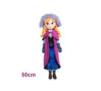 (50cm eanna) Disney Frozen Anna Elsa Poupées Reine des Neiges Princesse Anna Elsa Olaf Jouets Figurine