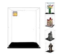 50cm Hauteur 3mm Vitrine pour Lego Chewbacca 75371 Statue Liberté 21042 Bouquet Fleurs 10313,30x30x50cm Grand Boîte de Présentation
