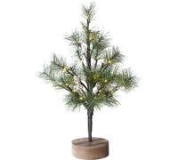 50CM Led Bonsai Sapin de Noël Lumineux, Mini Arbre de Noël Artificiel Avec Lumière Nocturne Luminaires Décoratifs Pour Noël Fête Intérieure Décoration