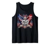 50e Anniversaire 250 Ans America Freedom Eagle Débardeur