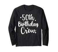 50e anniversaire 50e équipe drôle 50e anniversaire anniversaire groupe anniversaire Manche Longue