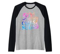 50e Anniversaire Cruise Squad Funny 50th Birthday Cruise Party Manche Raglan