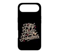 50e Anniversaire de Fifty Flirty and Fabulous Coque pour iPhone Air