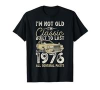 50e Anniversaire, Depuis 1976, Voiture Classique, 50 Ans T-Shirt