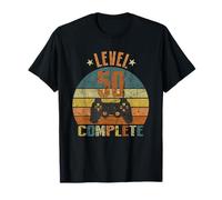 50e anniversaire Gamer Zocker Level 50 Complete 50 ans T-Shirt