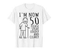 50e Anniversaire pour Lui/Hommes | I'm Now 50 Years Old | 50 Bday T-Shirt