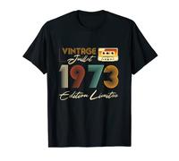 50e anniversaire Vintage Juillet 1973 Edition Limitée 50 ans T-Shirt