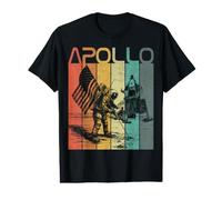 50e Espace rétro Vintage Apollo de la NASA T-Shirt Graphique avec Valeur