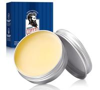 50g Baume à Barbe pour Homme, Baume Barbe,Soin Homme pour une Barbe Douce et Souple, Hydratant Lisse et adoucit les poils du visage grossiers et secs