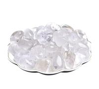 50g Clear Quartz Bulk Tumbled Stones Quartz Ore Gravel Crystals 1.5-3cm BKYUKJVU