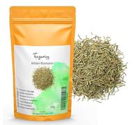 50g Feuilles de Romarin Sauvage de l'Atlas, Entières et Séchées - Très Aromatique Comparés au Romarin Cultivé, Séchés au Soleil