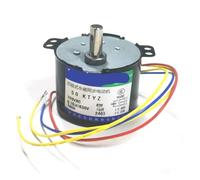 50KTYZ AC electronic starter permanent magnet synchronous electronic starter AC 220V speed reducer motors controllable and negative inversion 6W CZAOINCU(60rpm)
