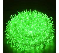 50M 500LEDs, 8 modes d'éclairage, IP44 étanche LED Noël Guirlande lumineuse, lumière de bande de jardin, lumière de décoration intérieure, éclairage de fête, vert