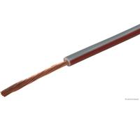 50M HERTH+BUSS ELPARTS 51275128035 Câble Électrique FLY 1,5 mm², Gris/Rouge, PVC
