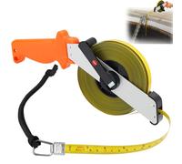 50m Tape Measure-Accurate Measuring Tape For Metal,50m,Ergonomic Handle For Home,Garden,Construction Site,Accurate Measurement