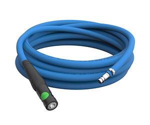 50m Tuyau flexible de peinture Ø 8mm Jeu de tuyau d'air comprimé antistatique + Raccord rapide Prevost S1 Protection de plis + buse enfichable en acier inox jusqu'à 50m choix: 50m mètre