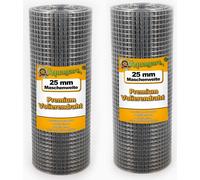 50m x 0,5m Grillage pour volière Grille à souder Clôture en fil de fer grillagé