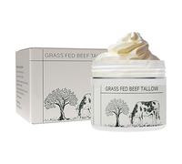 50ml Beef Tallow Cream, Bio Suif De Boeuf Pour Visage, Hydratant Au Suif De Boeuf Pour Tout Les Types De Peau, Baume De Suif De Bœuf Nourri À L' Naturelle Pour Soulager Les Tiraillements