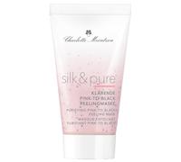 Charlotte Meentzen Silk & Pure Masque exfoliant purifiant Pink-To-Black 50 ml 50 ml