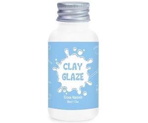 50ml vernis argile autodurcissante, Le vernis argile empêche la fissuration de l'argile, les rayures et les abrasions sur les pots en argile et peut également avoir un effet de glaçage brillant(gloss)