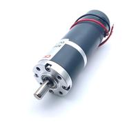 50MM DC 12V 24V Torque Power PMDC Planetary Reducer Gear electronic starter 70W 100W Permanent Magnet 10MM Shaft Keyway 6RPM-1300RPM 50PG50S NWPNLXEA(50rpm - i 100,12V)