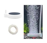 50MM Diffuseur d'air pour Aquariophilie,Aquarium Pierre a Air,Pierre à Air D'aquarium,2M Tuyau d'air,Silencieux Diffuseur Oxygène,pour Poissons,Crevettes Plantes Hydroponiques,Pompe à Air Non Incluse