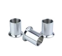 50mm hauteur 19/25/32/38/45/51/63/76/89/102/108mm tuyau OD soudure bout à bout 1.5 "2" 2.5 "3" 4 "Tri pince virole SUS304(76mm x Ferrule 91)