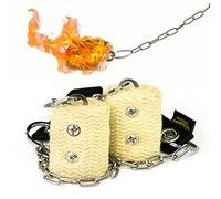 50mm Kevlar Fire Poi by Juggle Dream