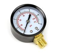 50mm Manomètre pression pour réservoir pump radial 12.9mm 0-12 bar