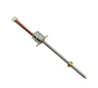 50mm Stroke 10mm Precision Linear Stepper electronic starter DC 5V 2-Phase 4-Wire Stepping electronic starter Long Lead Screw Rod Slider Moving Nut CZAOINCU