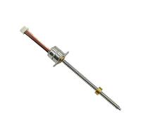 50mm Stroke 10mm Precision Linear Stepper electronic starter DC 5V 2-Phase 4-Wire Stepping electronic starter Long Lead Screw Rod Slider Moving Nut ICXLPMC