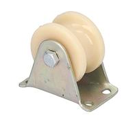 50mm U Type Groove Wheel, Heavy Duty Wire Rope Rail with 2.5mm Bracket for Lifting Equipment, Load: 200kg