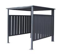 50NRTH GmbH Westmann Abri vélo 203 × 180 × 210 cm anthracite Quantité:1