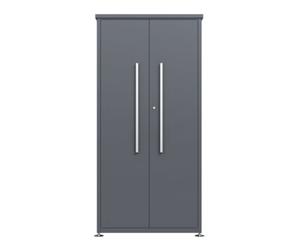 50NRTH GmbH Westmann Armoire de jardin Capsa 65 x 90 x 187 cm anthracite Quantité:1