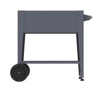 50NRTH GmbH Westmann Bac à légumes surélevé Mobila 50 x 93 x 80 cm anthracite Quantité:1