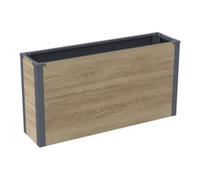50NRTH GmbH Westmann Bac à plantes Talus L aspect bois 25 x 100 x 52 cm Quantité:1