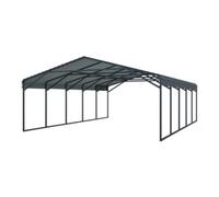 50NRTH GmbH Westmann Carport Kopenhagen L 791 x 597 x 298 cm Gris Quantité:1