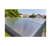 50NRTH GmbH Westmann Carport Stockholm 576 x 300 x 219 cm anthracite Quantité:1