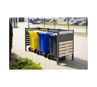 50NRTH GmbH Westmann Habillage de poubelle Planum 3x240 L 90 × 250 × 120 cm Quantité:1