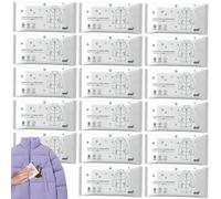 50Pack jetables sans lavage en bas manteau nettoyage serviettes, 1pcs / Pack multi-usage efficace élimination des taches nettoyage serviettes humides pour les vêtements, chaussures, mains