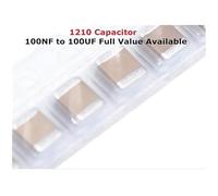 50PC 1210 Capacitor 16V 50V 107 474 684 105 225 475 106 226 476 104 0.1UF 1UF 2.2UF 4.7UF 10UF 22UF 47UF 100UF 100NF 470NF 680NF AUOQKQUT(100NF(104) 50V)