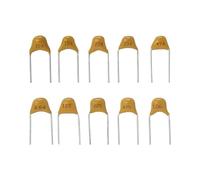 50PC Monolithic Multilayer Ceramic Capacitor 100 101 102 103 104 105 106 150 152 200 220 50V 5.08MM 1UF 10UF 15PF 1.5NF 20/22PF NWPNLXEA(18ValueX10)