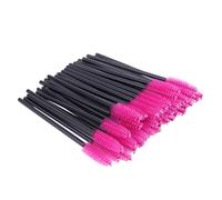 50pcs/1 50pcs Pinceau De Maquillage Brosse À Cils Unique Jetable Mascara Applicateur Baguette Synthétique Cils Peigne Cosmétique En Gros