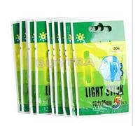 50pcs = 10 Sacs Noctilucence Lumineux Pêche Flotteur Pêche Vision Nocturne Lumière Fluorescente Flotteur Bâton Lumineux Bâton Lumineux 4.5*37mm
