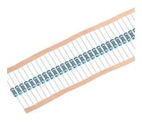 50Pcs 100 Ohm Resistor, 1 / 2W 1% Tolerance Metal Film Resistors, Axial Lead, 5 Bands for DIY Electronic Projects and Experiments