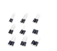 50PCS 100UF Aluminum Electrolytic Capacitor 10V 16V 25V 35V 50V 63V 100V 250V 400V 450V AUOQKQUT(450V100UF 18X35mm)