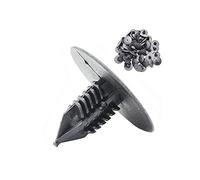 50pcs 10mm Convient pour Toyota VW Renault Rivets en plastique Fixations de porte Fender Fender Couvre-pare-chocs Push Pin Clips