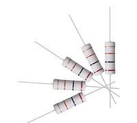 50Pcs 20K Ohm Resistor, 5W 5% Tolerance Metal Oxide Metal Resistors, Axial Lead, Flame Proof for DIY Electronic Projects and Experiments