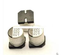 50PCS 220UF 50V High SMD Aluminum Electrolytic Capacitor 50V220UF 10 * 10.2MM AUOQKQUT