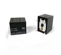 50Pcs 24V 20A DC Power Relay SRA-24VDC-CL 5Pin PCB Type Black Automobile relay